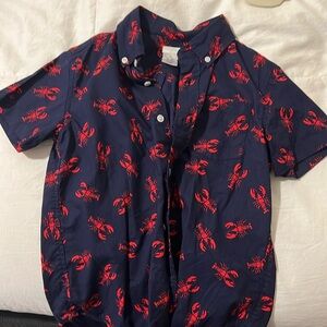 Crew cuts lobster shirt